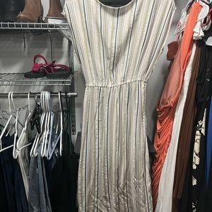 Island blue summer dress